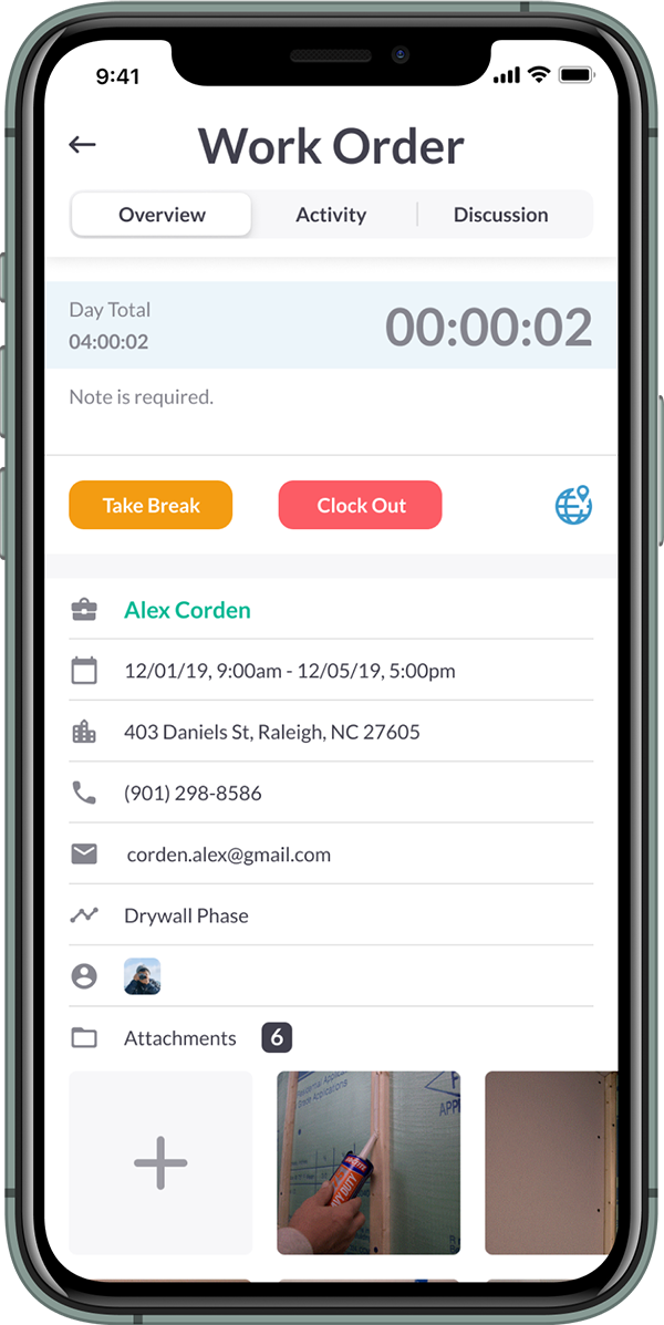 Preview Of RestoreUnited On A Mobile Phone